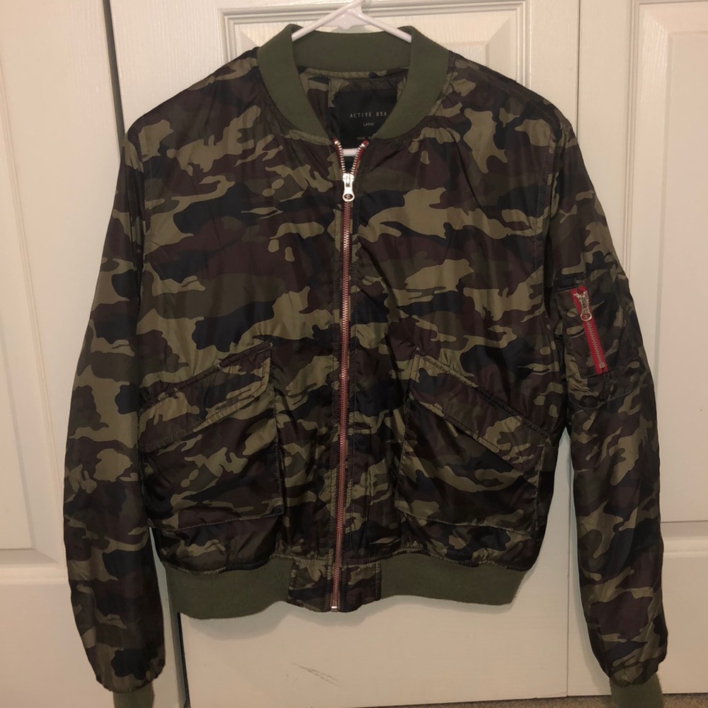 Active USA Army Bomber Jacket